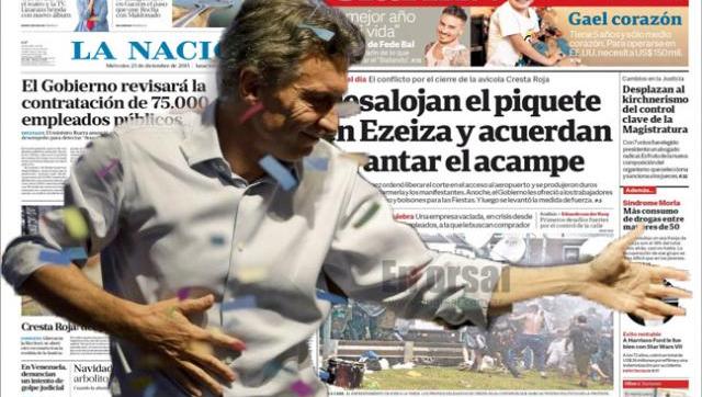 Cresta Roja: Los eufemismos de Clarín para evitar decir Represión
