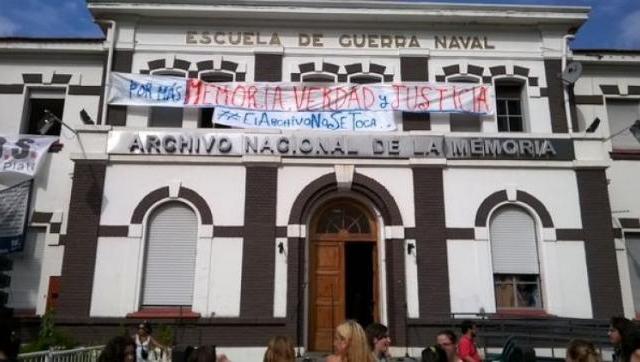Abrazaron al Archivo Nacional de la Memoria ante el reemplazo de autoridades 
