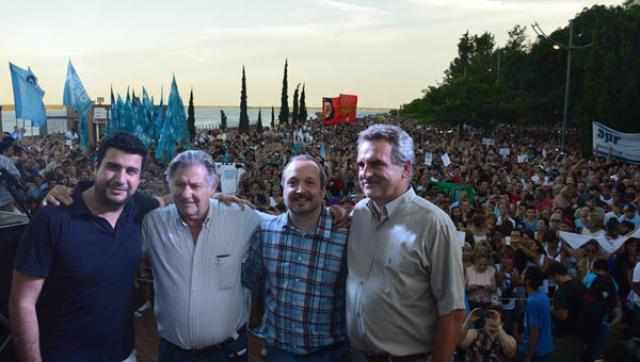 Más de 20 mil personas se reunieron en Rosario para escuchar a Sabbatella