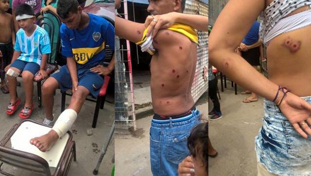 Video revela la brutal represión a jóvenes de una murga en el Bajo Flores