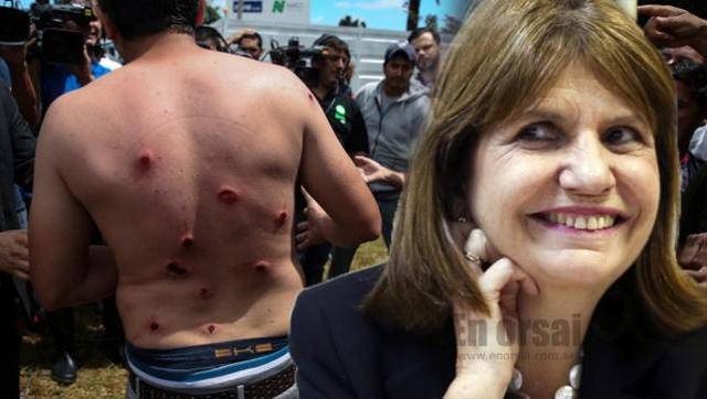 A lo matón, Bullrich presentó el protocolo para reprimir protestas