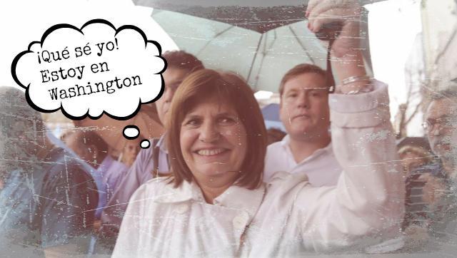 Bullrich, en medio de los cortes: 