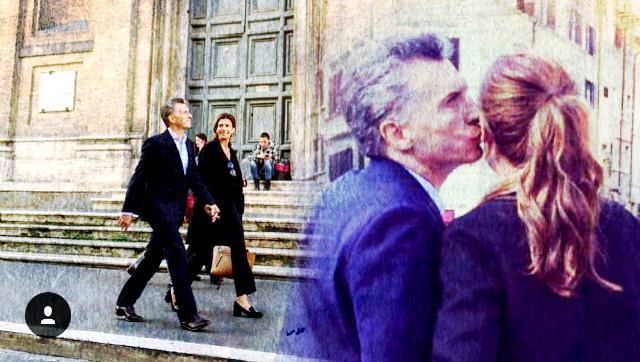 Macri y Awada en Roma: la comunicación desde el Estado como una revista del corazón