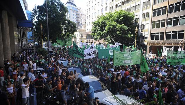 Segundo paro masivo de ATE invisibilizado por los medios oficialistas