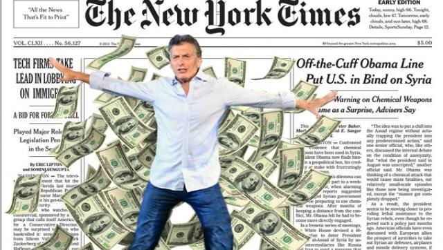 Para el New York Times, el de Macri es uno de los casos más graves