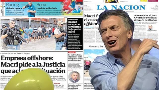 Clarín retornó a su idilio con Macri y lo protege en el escándalo de corrupción