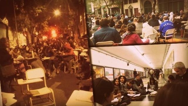 Crisis universitaria: cortes y banderazos contra el recorte presupuestario PRO