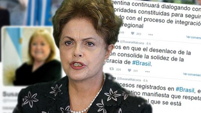 Con un tibio comunicado, el macrismo avaló el golpe institucional contra Dilma