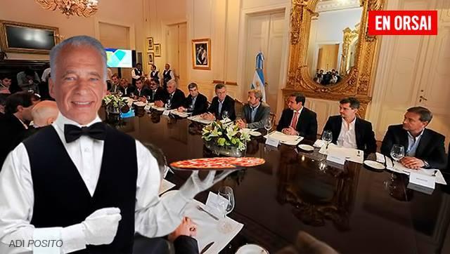 Cormillot al comedor de la Casa Rosada: 