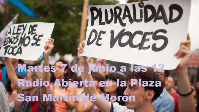 Medios de Morón denuncian a Tagliaferro por discriminación