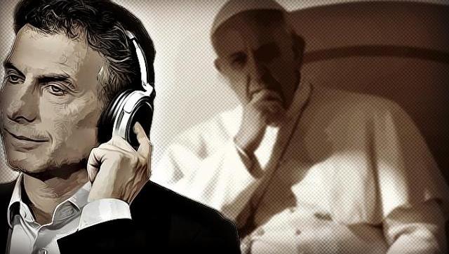 El papa se enojó porque Macri mandó a un espía de la ex SIDE a Roma