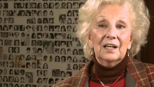 Fuertes criticas de Carlotto a Darío Lopérfido por los desaparecidos