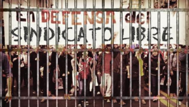 Persecución gremial: 35 dirigentes sindicales detenidos en seis meses