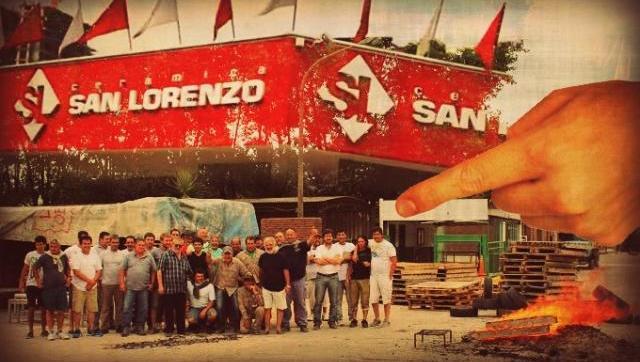Cerámica San Lorenzo suspende a todo su personal en la planta de San Luis
