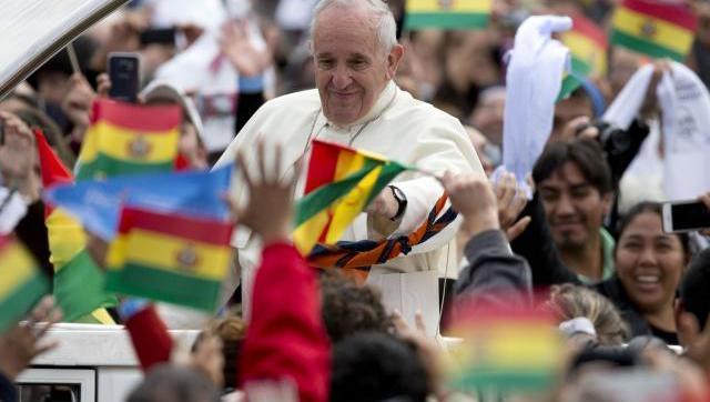 El Papa llamó a rezar por “la Patria Grande, la que soñaron San Martín y Bolívar”