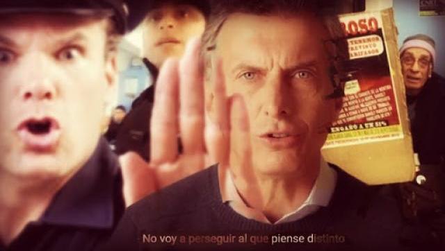 Si usted se manifiesta en contra del macrismo, la policía lo bajará del tren