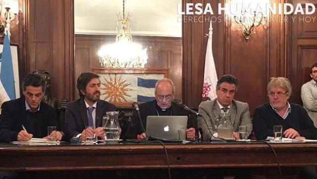 Rafecas, Casanello y el enviado del Papa: 