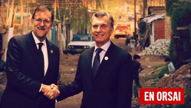 Rajoy, que fundió España, felicita a Macri por imitarlo
