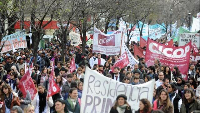 Comenzó un paro de 48 horas en los 80 hospitales bonaerenses