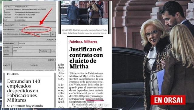 Clarín y el gobierno de Macri mienten a dúo para proteger al nieto de Mirta Legrand