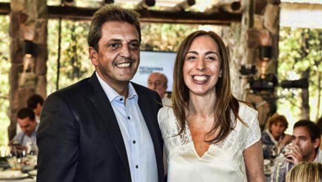 Massa y Vidal socios: el cargos políticos, ella endeudarse libremente  