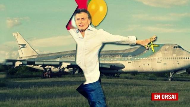 Macri critica a Aerolíneas y prepara el terreno para la privatización