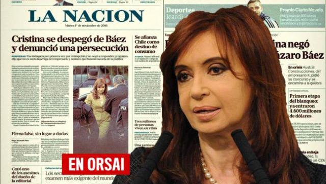Al unísono: medios macristas se pelean por ver quién le pega mas a Cristina