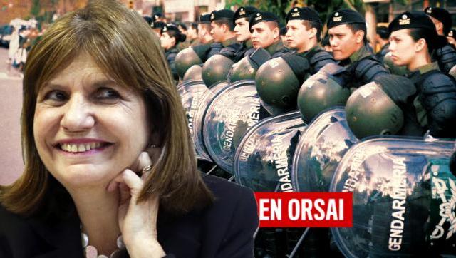 Patricia Bullrich culpó a Cristina por “maltratar a un gendarme”