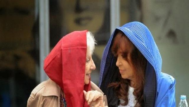 Estela de Carlotto defendió a CFK  y criticó al gobierno por intentar “sacarla de la politica” 