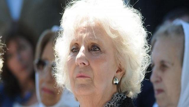 Estela de Carlotto: “Milagro Sala es el ejemplo de lo que quieren hacer con aquel que les molesta”.