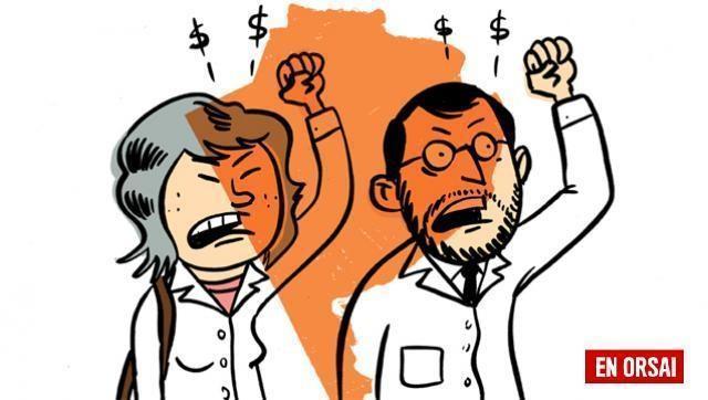 Los docentes denuncian a Vidal por recortar el presupuesto en Educación