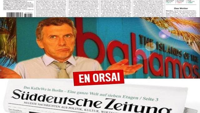 Feroz crítica a Macri en el diario alemán que hizo público el Panamá Papers