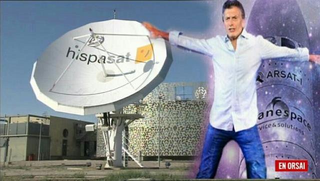 Más negociados: Macri legaliza satélite español y perjudica a Arsat