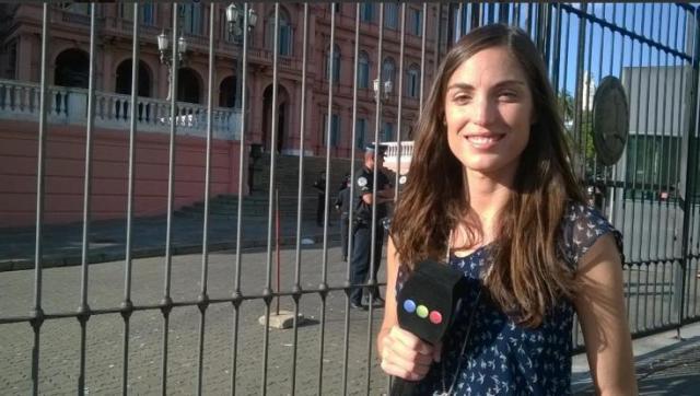 Una periodista de Telefe que investiga al jefe de inteligencia de Macri, amenazada