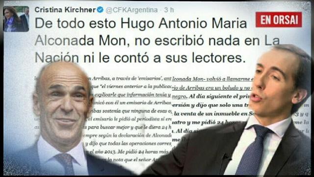 Hugo, a mi nunca me llamaste… por Cristina Fernández de Kirchner