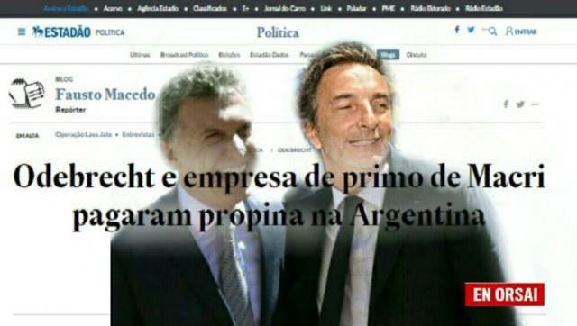 Los medios brasileños ya confirman los lazos entre los Macri y Odebrecht