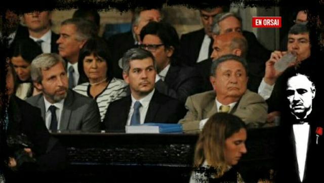 Mirá quién vino: Duhalde en un lugar de privilegio durante el discurso de Macri