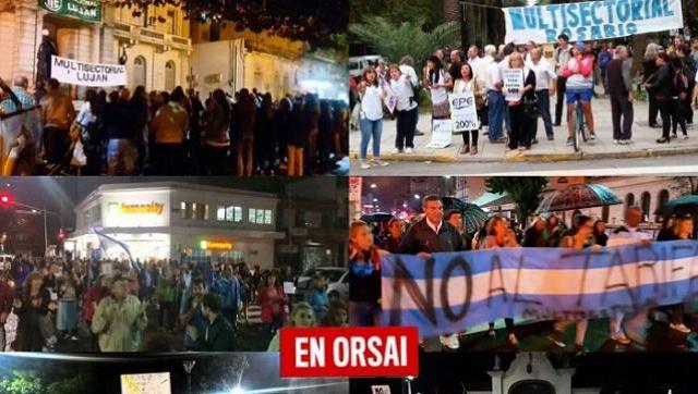 El país hizo ruido contra el tarifazo y el ajuste