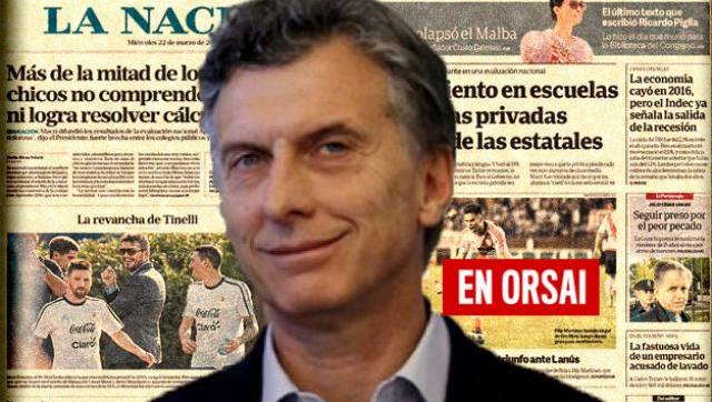 Los diarios oficialistas salieron a destruir la escuela pública