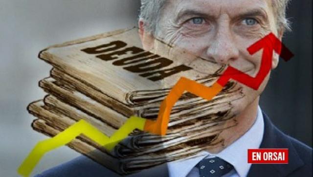 Cambiemos tomó 22 mil M de dólares de deuda externa en apenas un año