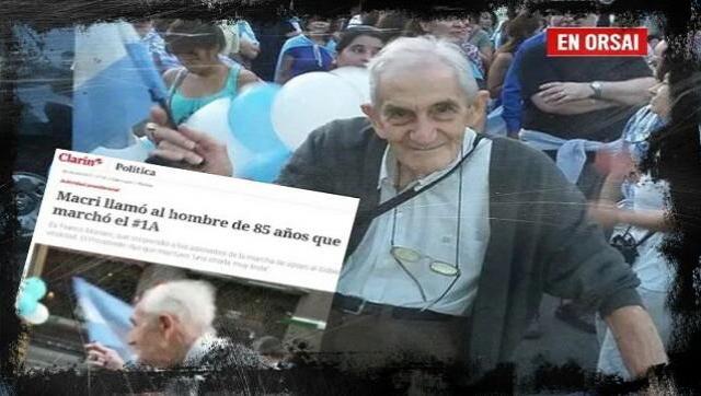 El tierno abuelito del #1A fue agente de la SIDE en la dictadura militar