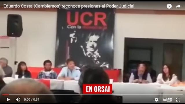 Diputado macrista admitió que 