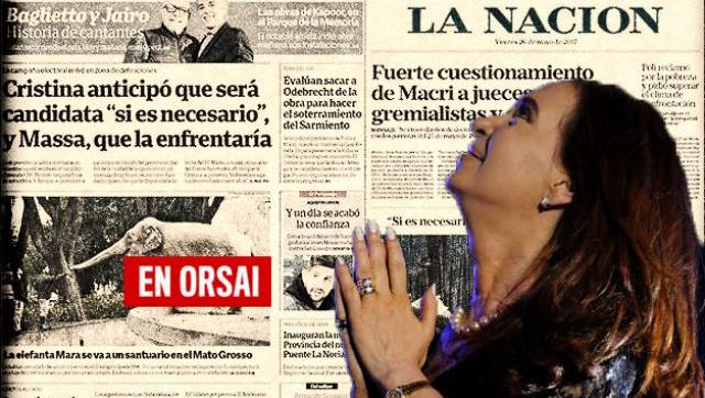 Cristina cuestionó las políticas del macrismo, pero los medios oficiales se “olvidaron”
