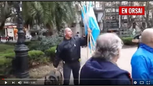 Irrumpió en la marcha de Madres al grito de “¡No son 30 mil!”