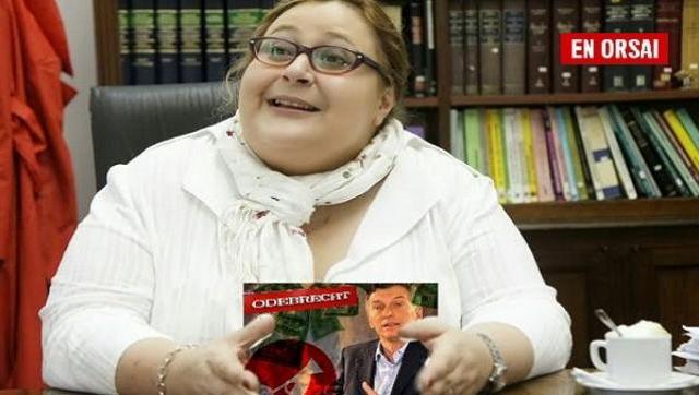 Catarata de tuits de Graciana Peñafort sobre el escándalo Macri-Odebrecht