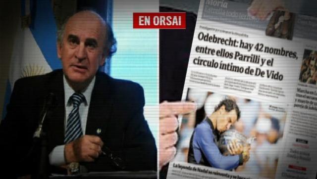 Parrili desmiente cobro de coimas de Odebrecht y le hará juicio a Bonelli