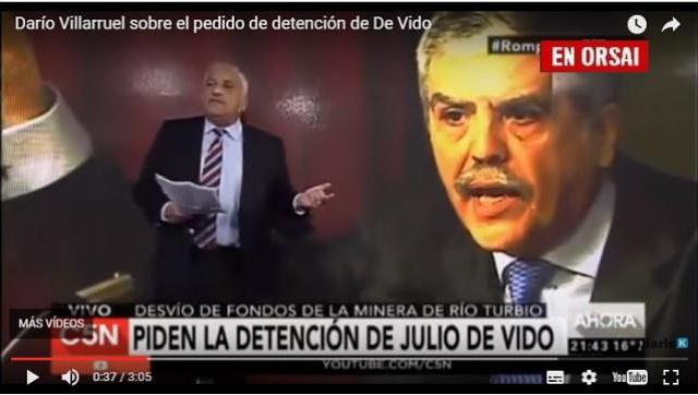 Darío Villarruel dejó al desnudo la operación del Gobierno contra De Vido