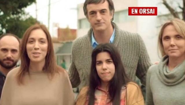 María Eugenia Vidal, Esteban Bullrich y Gladys González aparecen en los spots oficialistas.