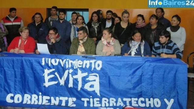 El Movimiento Evita San Martín llama a votar a Cristina