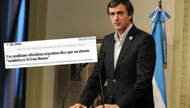 Las declaraciones anti aborto de Bullrich llegaron a medios internacionales